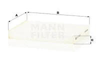 Salono filtras MANN-FILTER CU 21 009