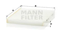 Salono filtras MANN-FILTER CU 2129