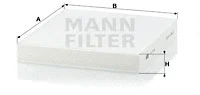 Salono filtras MANN-FILTER CU 2141