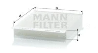 Salono filtras MANN-FILTER CU 2143