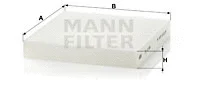 Salono filtras MANN-FILTER CU 2149