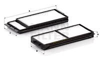 Salono filtras MANN-FILTER CU 22 001-2