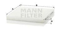 Salono filtras MANN-FILTER CU 22 010