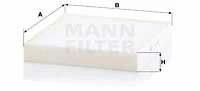 Salono filtras MANN-FILTER CU 22 028