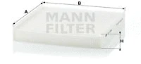 Salono filtras MANN-FILTER CU 2245