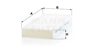 Salono filtras MANN-FILTER CU 23 015-2