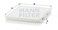 Salono filtras MANN-FILTER CU 2326