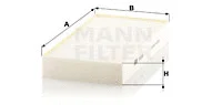 Salono filtras MANN-FILTER CU 2329