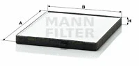 Salono filtras MANN-FILTER CU 2330