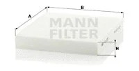 Salono filtras MANN-FILTER CU 2351