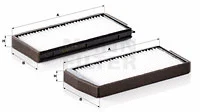 Salono filtras MANN-FILTER CU 24 000-2
