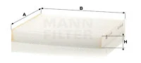 Salono filtras MANN-FILTER CU 24 006