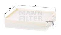 Salono filtras MANN-FILTER CU 24 017