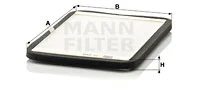 Salono filtras MANN-FILTER CU 2424