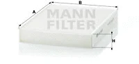 Salono filtras MANN-FILTER CU 2433