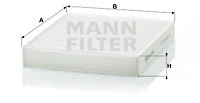 Salono filtras MANN-FILTER CU 2440