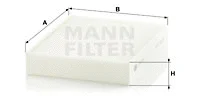 Salono filtras MANN-FILTER CU 25 001