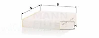 Salono filtras MANN-FILTER CU 25 003