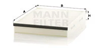 Salono filtras MANN-FILTER CU 25 007