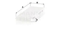 Salono filtras MANN-FILTER CU 25 008-2
