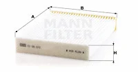 Salono filtras MANN-FILTER CU 25 012
