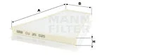 Salono filtras MANN-FILTER CU 25 025