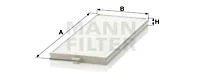Salono filtras MANN-FILTER CU 2506-2