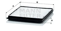 Salono filtras MANN-FILTER CU 2516