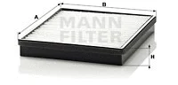 Salono filtras MANN-FILTER CU 2520
