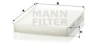 Salono filtras MANN-FILTER CU 2533-2
