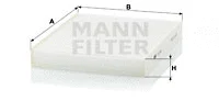 Salono filtras MANN-FILTER CU 26 001