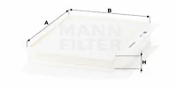 Salono filtras MANN-FILTER CU 2622