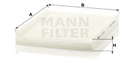 Salono filtras MANN-FILTER CU 27 007