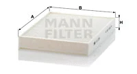 Salono filtras MANN-FILTER CU 2736-2