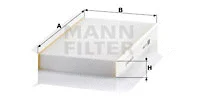 Salono filtras MANN-FILTER CU 2747