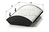Salono filtras MANN-FILTER CU 2750