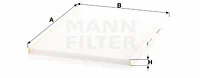 Salono filtras MANN-FILTER CU 28 004