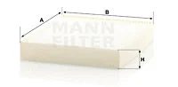 Salono filtras MANN-FILTER CU 28 009