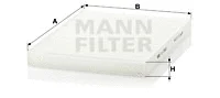 Salono filtras MANN-FILTER CU 2882