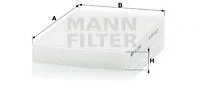 Salono filtras MANN-FILTER CU 2945