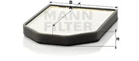 Salono filtras MANN-FILTER CU 2949-2