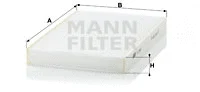 Salono filtras MANN-FILTER CU 2952