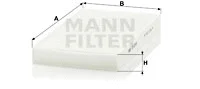 Salono filtras MANN-FILTER CU 2956