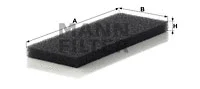 Salono filtras MANN-FILTER CU 3001