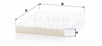 Salono filtras MANN-FILTER CU 31 003