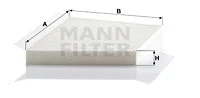 Salono filtras MANN-FILTER CU 3172