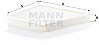 Salono filtras MANN-FILTER CU 3172/1