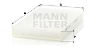 Salono filtras MANN-FILTER CU 3192