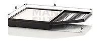 Salono filtras MANN-FILTER CU 32 012/1