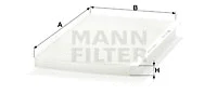 Salono filtras MANN-FILTER CU 3455